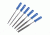 Steelex 6 Pc. Needle File Set, 7 in. Long D2252
