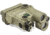 Steiner Laser Devices DBAL-A4 Laser,Class IIIA,IR-Class 1,Green Laser,.7mW,500 Lumens Light,Desert Tan, 10013