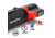 STKR Concepts BAMFF 8.0- 800 Lumens Rechargeable Dual LED Flashlight, Black/ Red, 00341
