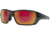 STNGR Alpine Ballistic Sunglasses, Matte Black/Red Mirror, Medium/Large, CQ-V3I1-U02L