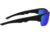 STNGR Hi-Speed Ballistic Sunglasses, Matte Black/Blue, Medium/Large, JC-TI3P-N1IN