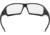 STNGR Ridge Ballistic Sunglasses, Matte Black/Clear, Large, PV-HD7U-M9WB