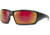 STNGR Ridge Ballistic Sunglasses, Matte Black/Red Mirror, Large/Extra Large, QY-XXC6-QT1V