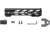STNGR RPTR M-Lok Free Float Handguard for AR15/M4, Anodized Black, 10 in, 10RM