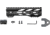 STNGR RPTR M-Lok Free Float Handguard for AR15/M4, Anodized Black, 8.25 in, 8RM