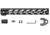STNGR VYPR M-Lok Free Float Handguard for AR15/M4, Anodized Black, 15 in, 15VM