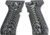 Stoner CNC Beretta 92 Starburst G10 Gun Grips Fits 92FS/96 M9 Series Pistol, Grey Black, STO-BR-B92-ST-GRB