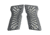 Stoner CNC CZ Rami G10 Gun Grips Starburst Texture Pistol Panels Fits CZ 2075 Rami, Grey Black, STO-CZ-ST-GRB