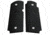 Stoner CNC Kimber Micro Carry .380 ACP Cross Hatch G10 Gun Grips, Midnight Black, Non Ambi, STO-KM .380-CH-NO-BLK