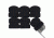 Stowaway Tools Tool Cap, Black, Pack of 6, STW-302-BLK