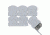 Stowaway Tools Tool Cap, Gray, Pack of 6, STW-302-GY1