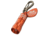 Streamlight Orange Nano Light with White LED. Clam packaged.  Orange 73006