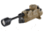 Streamlight Sidewinder Stalk LED Flashlight w/Helmet Clip, CR123A &amp; AA, Multicolor, 76 Lumens, Coyote, 14300
