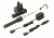 Streamlight Stinger Lite Pipe Flashlight / Work Light, 120V AC/DC - 1 PiggyBack Holder, NiCd, 75654