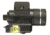 Streamlight TLR-4 Compact Handgun Laser Sight Flashlight, No Battery, Red, 170 Lumens, Black, 69243