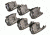 Streamlight TLR-6 LED Weapon Lights, Combo Pack, CR1/3N, White, 100 Lumens, Black, 69277
