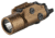 Streamlight TLR-VIR II Weapon Flashlight and IR Laser , CR123A, White, 300 Lumens, Coyote, 69191