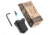 Strike Industries Angled Vertical Short Grip with Cable Management for 1913 Picatinny Rail, Black, SI-AR-CMAG-RAIL-S-BK