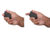 Strike Industries Clicker, Ambidextrous, Red, SI-CLICKER