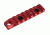 Strike Industries Link Rail Section 7 Slots-QD Featured Can Fit Most Keymod and M-Lok Version Mounting Surfaces, Red SI-Link-RS-7-QD-RED