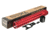 Mega Fins XL Handguard Rail Keymod, Red, 15in
