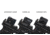 Strike Industries Strike RMR to ACRO Adaptor Plate, Black, SI-ACRO-RMR