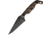 Stroup Knives Mini Fixed Blade FDE, STPMINIFDEG10