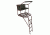 Summit Dual Pro Ladder Stand w/ Two Full Body Fall Arrest Harness Systems, Brown SU82104