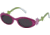 Sunbelt Kidz Blossom Sunglasses, Pink/Green Frame, Smoke Lens