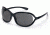 Suncloud Holiday Sun Glasses, Black Frame, Gray Polarized Polycarbonate Lens S-HLPPGYBK
