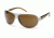 Suncloud Joy Ride Sunglasses with White-Olive Frames, Brown Lenses