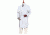 Superior Uniform Unisex Microstat ESD Lab Coats, WORKLON 424-M White Short Coats