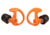 SureFire Comply EP10 Full Block Earplugs, Foam Tipped, Small, 1 Pair, Orange, EP10-OR-SPR