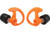SureFire COMPLY FOAM TIPPED, FULL BLOCK EARPLUGS, MEDIUM, 25 PAIR, ORANGE, Orange, Medium, EP10-OR-MPR-BULK