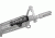 SureFire M300 Mini Scout Light LED Weapon Light, CR123A, IR/White, 250 Lumens, Black, M300V-B-Z68-BK