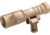 SureFire M340V Mini Scout Light Pro Compact LED Weapon Light, CR123A, Swivel, Picatinny, w/ Z68 Click ON/OFF Tailcap, IR/White, 250 Lumens, Tan, M340V-TN-PRO