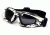 Survival Optics Military/Desert Shield Goggles, Snow Camo Frame, Logo, Pc Anti Fog Smoke Lens, 2.0mm 2003