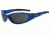 Sos Wraps / G-force Sunglasses, Frame - Aluminum Blue, Lens - Pc Smoke