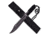 Survivor Fixed Blade, 13.5in, Stainless Steel Blade, Full Tang Black Cord Wrapped Handle HK-769BK