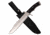 Survivor SV-FIX005BK Fixed Blade Knife, 10in, 3CR13 Stainless Steel, Bowie, Steel Blade, Pakkawood Handle, Black, SV-FIX005BK