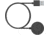Suunto Peak Cable, Black, One Size, SS050544000