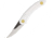 Svord Chip Thwitel Whittler White Fixed Blade Knife, 2.5in, Satin, White Polypropylene Handle SVCHWW