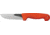 Svord Kiwi General Outdoors Fixed Knife, Swedish high carbon tool steel blade, Orange polypropylene handle SVKGO