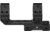 Swampfox Hostile Engagement Sight Mount, 34mm, 1.6in, 45 Degree, Black, SHRM-34-M2