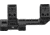 Swampfox Hostile Engagement Sight Mount, 34mm, 1.6in, 45 Degree, Black, SHRM-34-M2