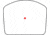 Swampfox Justice II 1x30mm Reflex Sight, 6 MOA Red Dot, Black, JTC2130-6R