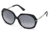 Swarovski SK0031 Sunglasses - Shiny Black Frame Color, Gradient Smoke Lens Color