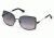 Swarovski SK0043 Sunglasses - Shiny Gun Metal Frame Color, Gradient Smoke Lens Color