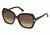 Swarovski SK0062 Sunglasses - Havana Frame Color, Gradient Brown Lens Color