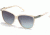 Swarovski SK0137 Sunglasses - Shiny Beige Frame Color, Gradient Smoke Lens Color
